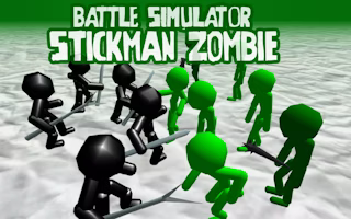 Play Battle Simulator Stickman Zombie