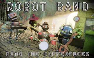 Thumbnail for Robot Band - Find the differences