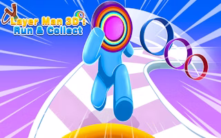 Play Layer Man 3d Run Collect